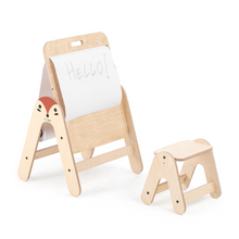 Afbeelding in Gallery-weergave laden, Mamatoyz tafel en tekenbord + krukje