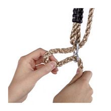 Afbeelding in Gallery-weergave laden, Plum houten schommel set - dubbel