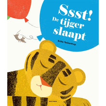 Afbeelding in Gallery-weergave laden, Ssst! De tijger slaapt (Vanaf 2 jaar) - Prentenboek van het jaar 2018
