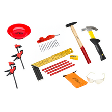 Afbeelding in Gallery-weergave laden, ToolKid™ Timmerset voor kinderen, 14-delig