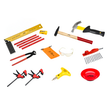 Afbeelding in Gallery-weergave laden, ToolKid™ Timmerset voor kinderen, 16-delig
