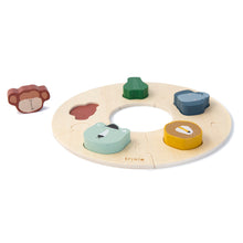 Afbeelding in Gallery-weergave laden, Trixie Houten ronde puzzel