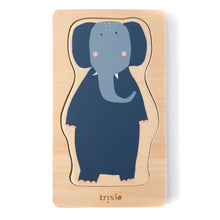 Afbeelding in Gallery-weergave laden, Trixie Houten lagenpuzzel - dieren