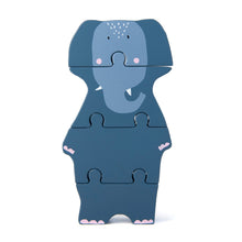 Afbeelding in Gallery-weergave laden, Trixie Houten puzzel olifant
