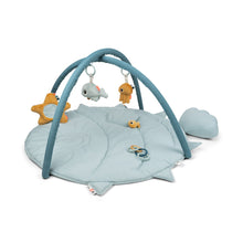 Afbeelding in Gallery-weergave laden, Done by Deer Babygym met speelmat - Sea friends blauw