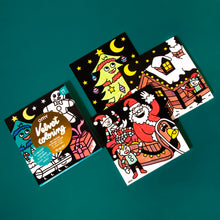 Afbeelding in Gallery-weergave laden, OMY HO HO HO! Kerst fluwelen kleurboek