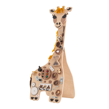 Afbeelding in Gallery-weergave laden, Foxy Family Giraffe Activiteitenbord