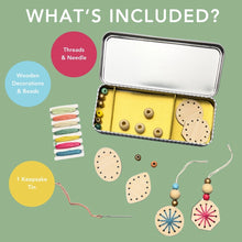 Afbeelding in Gallery-weergave laden, Cotton Twist Decoratieset voor geweven sneeuwvlokjes