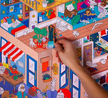 Afbeelding in Gallery-weergave laden, OMY Grote zoekposter Huis