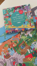Video laden en afspelen in Gallery-weergave, OMY Grote zoekposter dinos