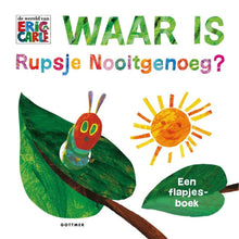 Afbeelding in Gallery-weergave laden, Waar is Rupsje Nooitgenoeg (2-4 jaar oud)