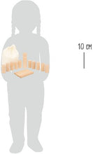 Afbeelding in Gallery-weergave laden, Small Foot KUBB reisspel - afmetingen op kind