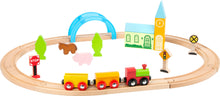 Afbeelding in Gallery-weergave laden, Small Foot Houten Treinset Stad en Land