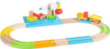 Afbeelding in Gallery-weergave laden, Small Foot houten vrachttrein set dichtbij