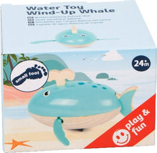 Afbeelding in Gallery-weergave laden, Small Foot houten opwind walvis - verpakking