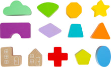 Afbeelding in Gallery-weergave laden, Small Foot Regenboog kubussen