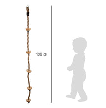 Afbeelding in Gallery-weergave laden, Small Foot Klimtouw met houten treden