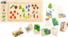 Afbeelding in Gallery-weergave laden, Small Foot Rupsje nooitgenoeg houten lagenpuzzel
