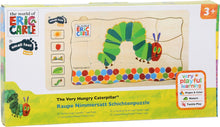Afbeelding in Gallery-weergave laden, Small Foot Rupsje nooitgenoeg houten lagenpuzzel