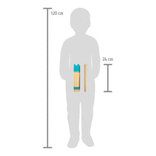 Afbeelding in Gallery-weergave laden, Small Foot Compact kubb viking spel
