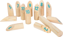 Afbeelding in Gallery-weergave laden, Small Foot Kubb viking spel met getallen "Actief"