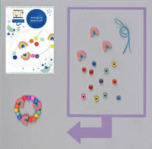 Afbeelding in Gallery-weergave laden, Maak je eigen armband regenboog inhoud van het pakket