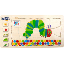 Afbeelding in Gallery-weergave laden, Small Foot Rupsje nooitgenoeg houten lagenpuzzel