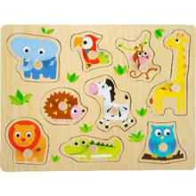 Afbeelding in Gallery-weergave laden, Small Foot Puzzel "Dierentuin vriendjes"