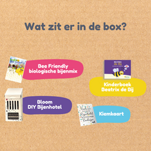 Afbeelding in Gallery-weergave laden, Kidiyo Avonturenbox: Bijenhotel + Voorleesboek