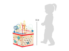 Afbeelding in Gallery-weergave laden, Small foot Motorische vaardigheden kubus XL 'Move it'