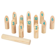 Afbeelding in Gallery-weergave laden, Small Foot Kubb viking spel met getallen "Actief"
