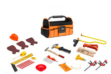 Afbeelding in Gallery-weergave laden, ToolKid™ Kindergereedschapset 21-delig met figuurzaag
