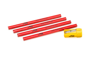 ToolKid™ Timmermanspotlood (4 stuks) voor kinderen met puntenslijper