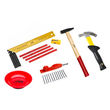 Afbeelding in Gallery-weergave laden, ToolKid™ Timmerset voor kinderen, 12-delig
