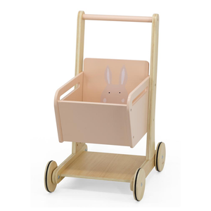 Trixie Houten Winkelwagen Loopwagen Konijn