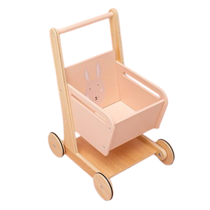 Trixie Houten Winkelwagen Loopwagen Konijn