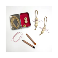 Afbeelding in Gallery-weergave laden, Cotton Twist Maak je eigen sneeuwpop kerstversiering
