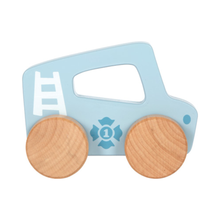 Afbeelding in Gallery-weergave laden, Small Foot Duw Speelgoed Auto Blauw
