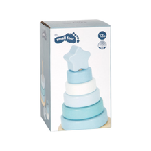 Afbeelding in Gallery-weergave laden, Small Foot Houten Stapeltoren Blauw
