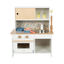 Afbeelding in Gallery-weergave laden, Small Foot Compacte Speelkeuken Terrazzo
