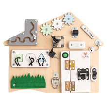 Afbeelding in Gallery-weergave laden, Foxy Family Activiteitenbord Huis Mini - Mint
