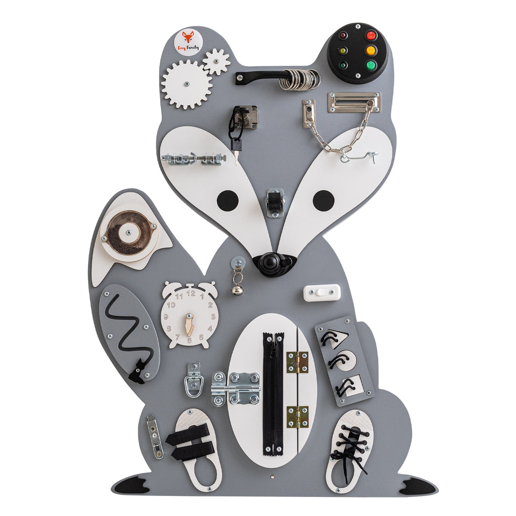 Foxy Family Leon de Vos Activiteitenbord