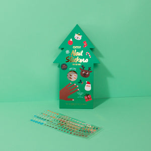 OMY HO HO HO! kerst nagelstickers