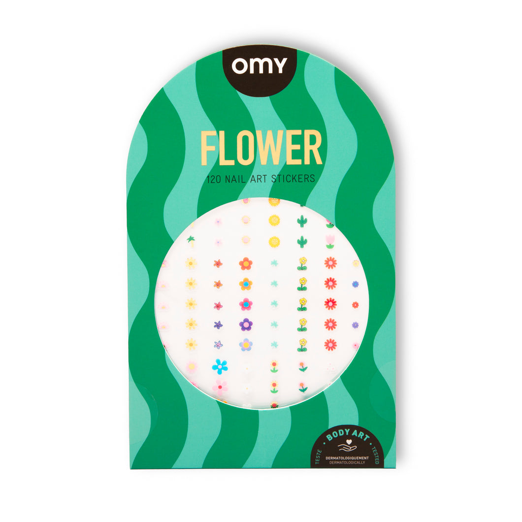 OMY Nagelstickers Bloemen