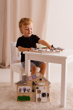 Afbeelding in Gallery-weergave laden, Foxy Family Activiteitenbord Huis Mini - Lila
