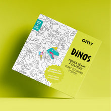 Afbeelding in Gallery-weergave laden, OMY Grote dino poster
