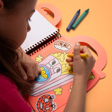 Afbeelding in Gallery-weergave laden, OMY Super kleur- en stickerboek Yummy
