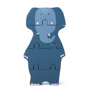 Trixie Houten puzzel olifant