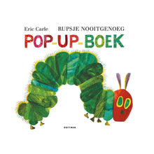 Afbeelding in Gallery-weergave laden, Rupsje Nooitgenoeg pop-up-boek (2-4 jaar oud)
